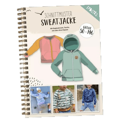 Schnittmuster Sweatjacke Kinder Gr. 50-146 - elli&else