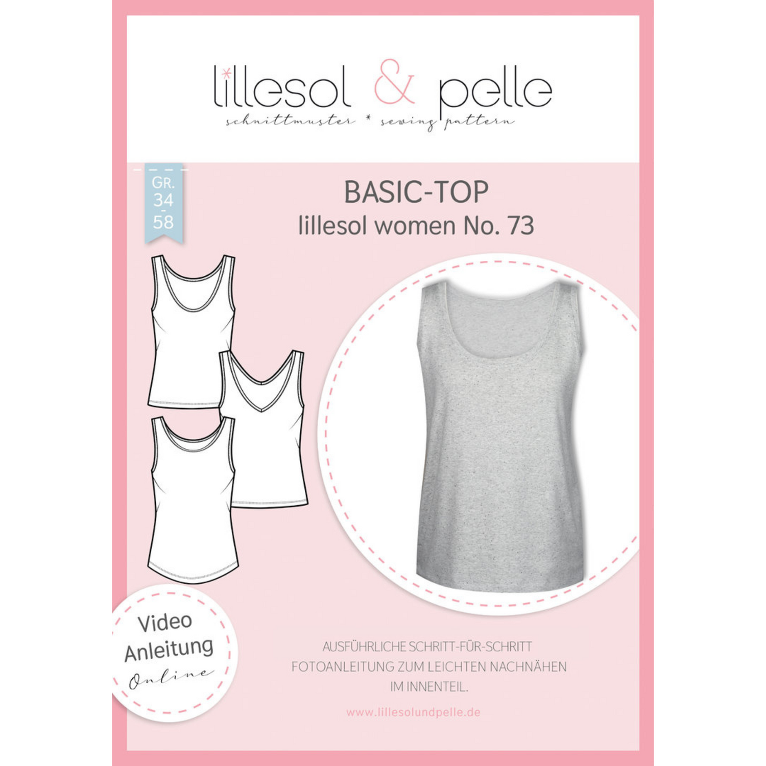 Basic-Top T-Shirt | lillesol women No.73 - elli&else