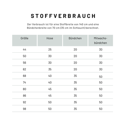 Schnittmuster Babyhose LILLE | E-Book
