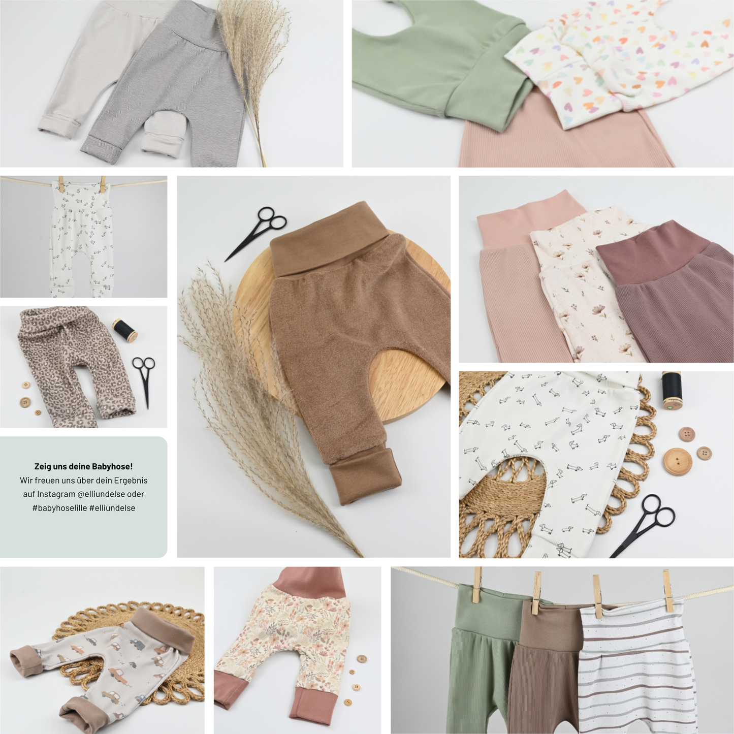 Schnittmuster Babyhose LILLE | E-Book