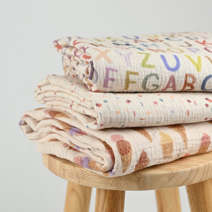 Musselin Eiscreme | Family Fabrics