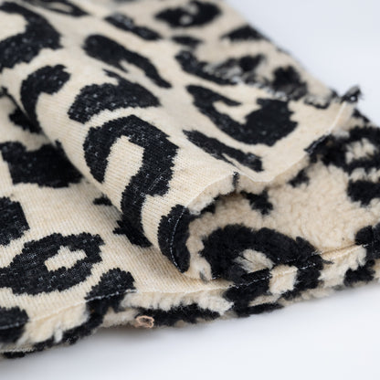 Teddy Leo beige/schwarz