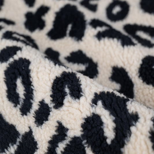 Teddy Leo beige/schwarz