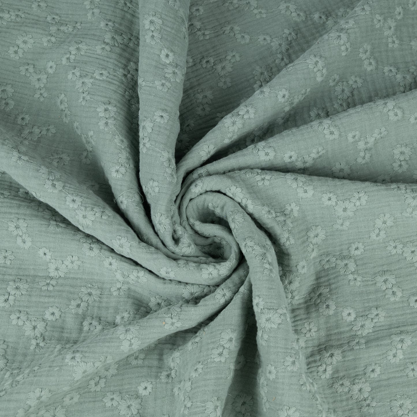 Musselin Embroidery salbei - elli&else