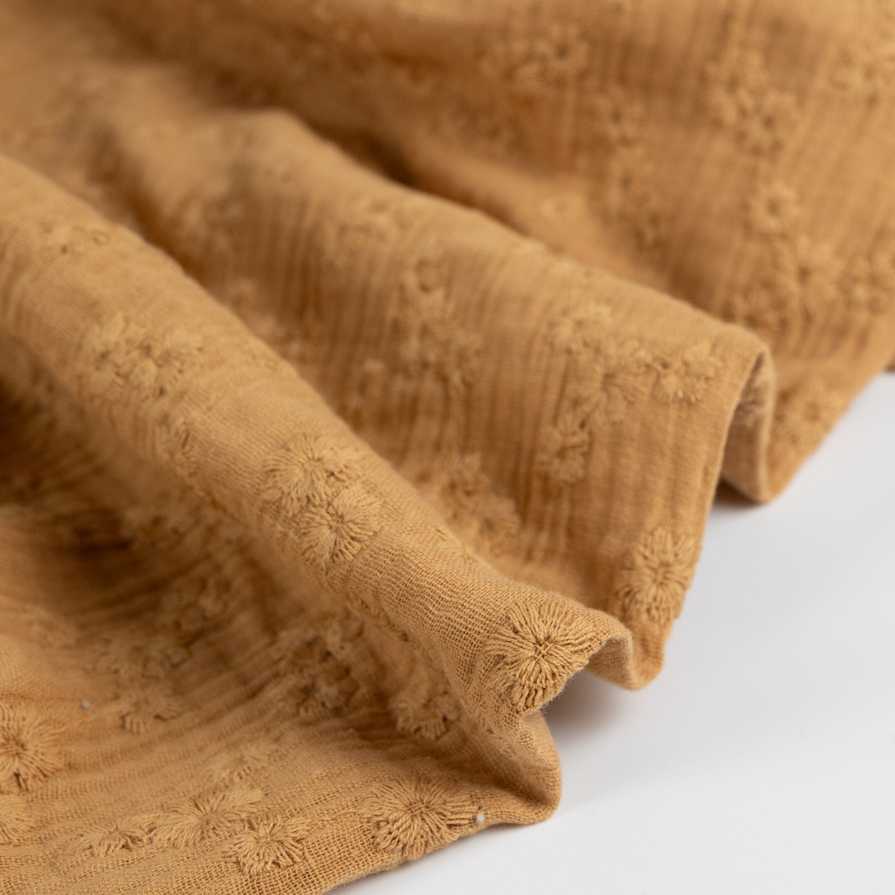 Musselin Embroidery honig - elli&else