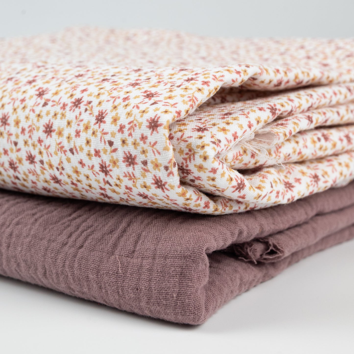 Musselin Millefleurs mauve - elli&else