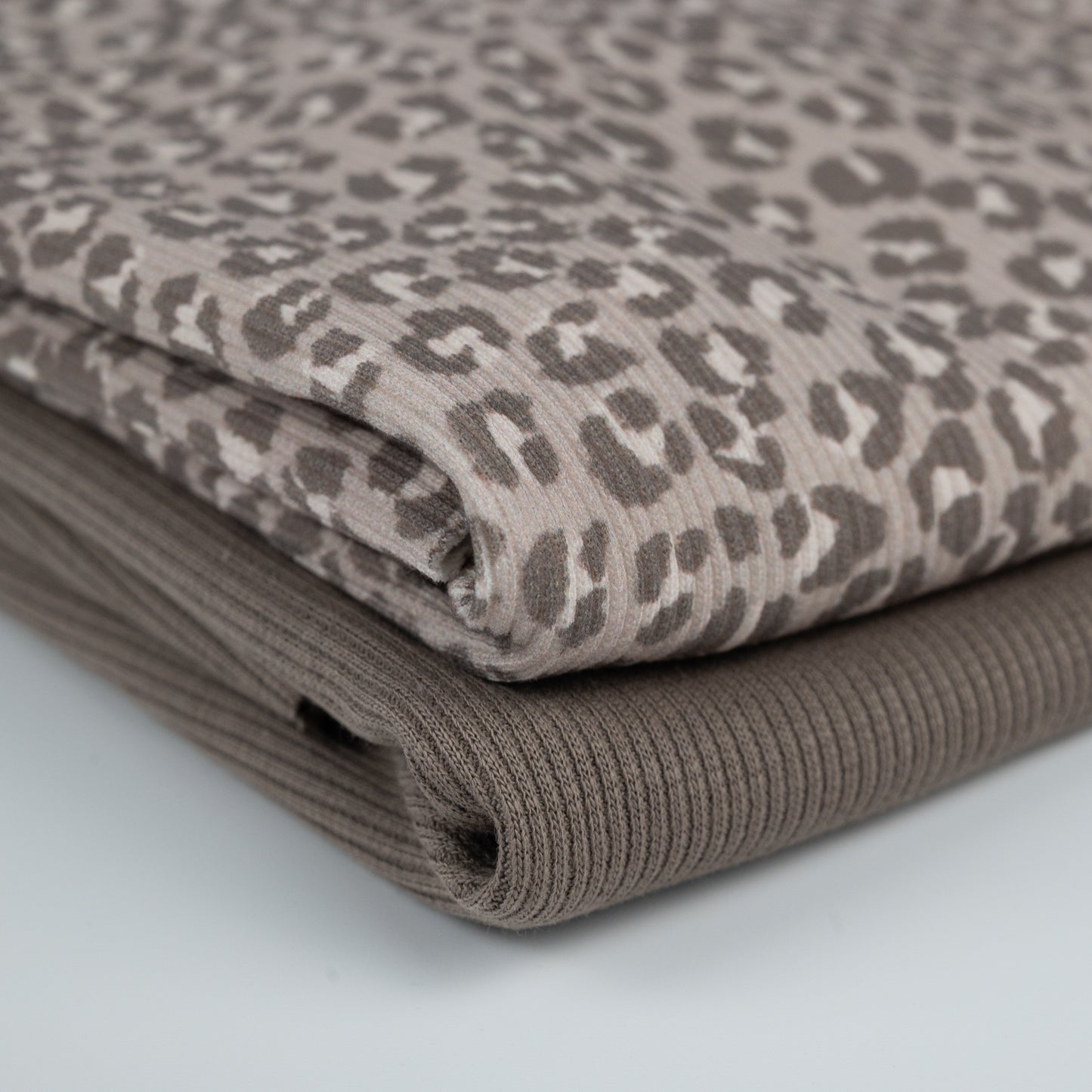Rib Jersey Leo greige