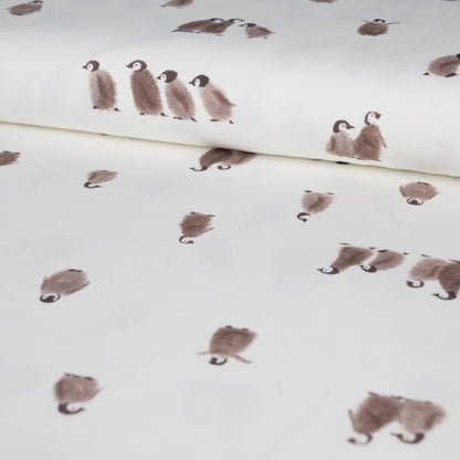 Jersey Pinguine | Family Fabrics  - Stoff von elli&else.