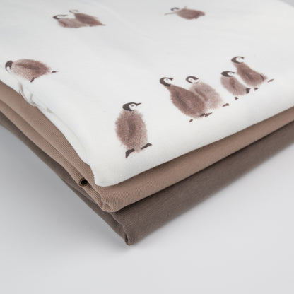 Jersey Pinguine | Family Fabrics  - Stoff von elli&else.