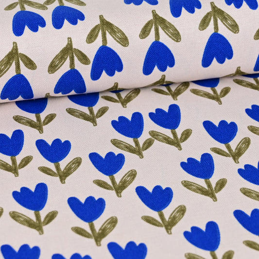 Canvas Stoff Tulpen