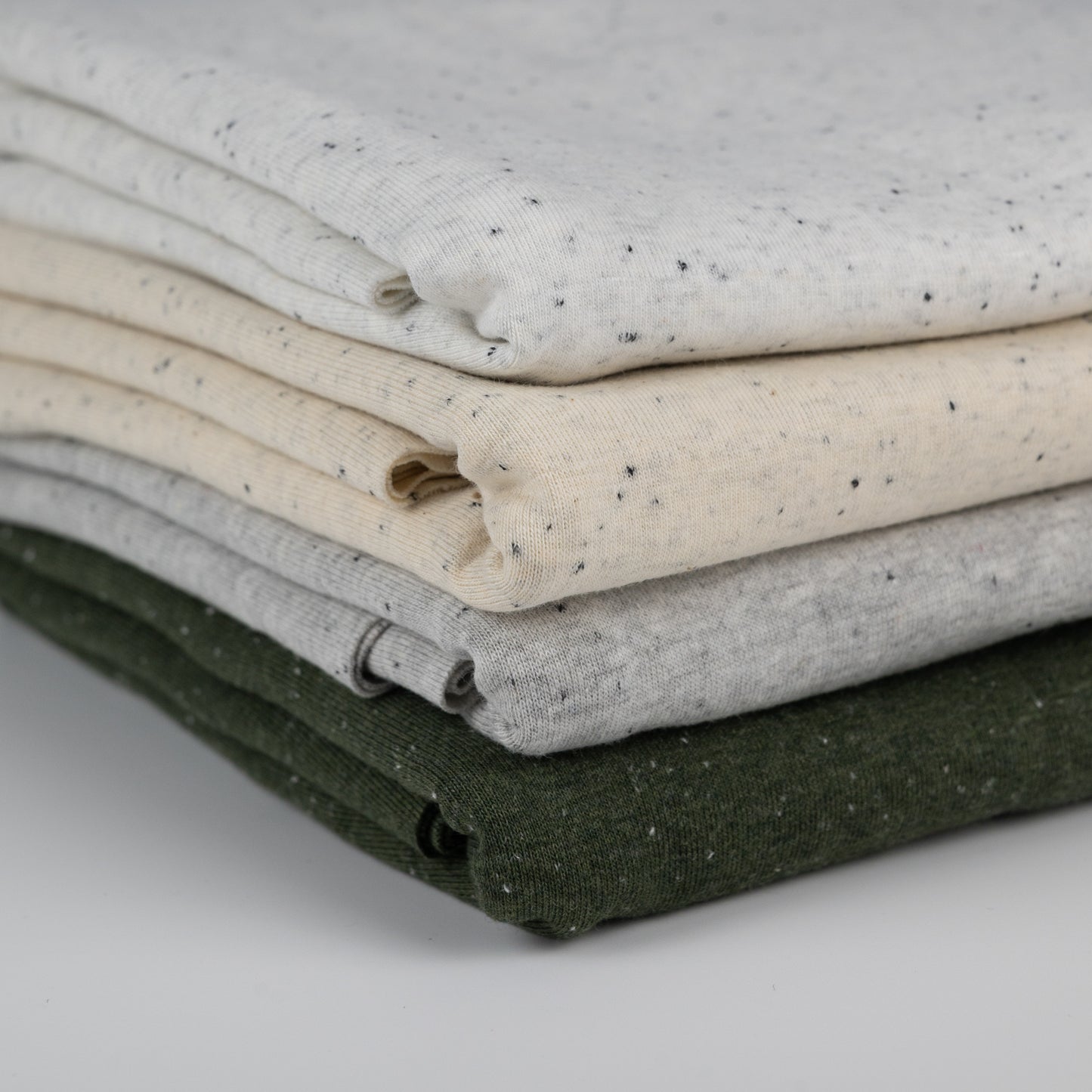 Jersey Konfetti Sprenkel - waldgrün - elli&else