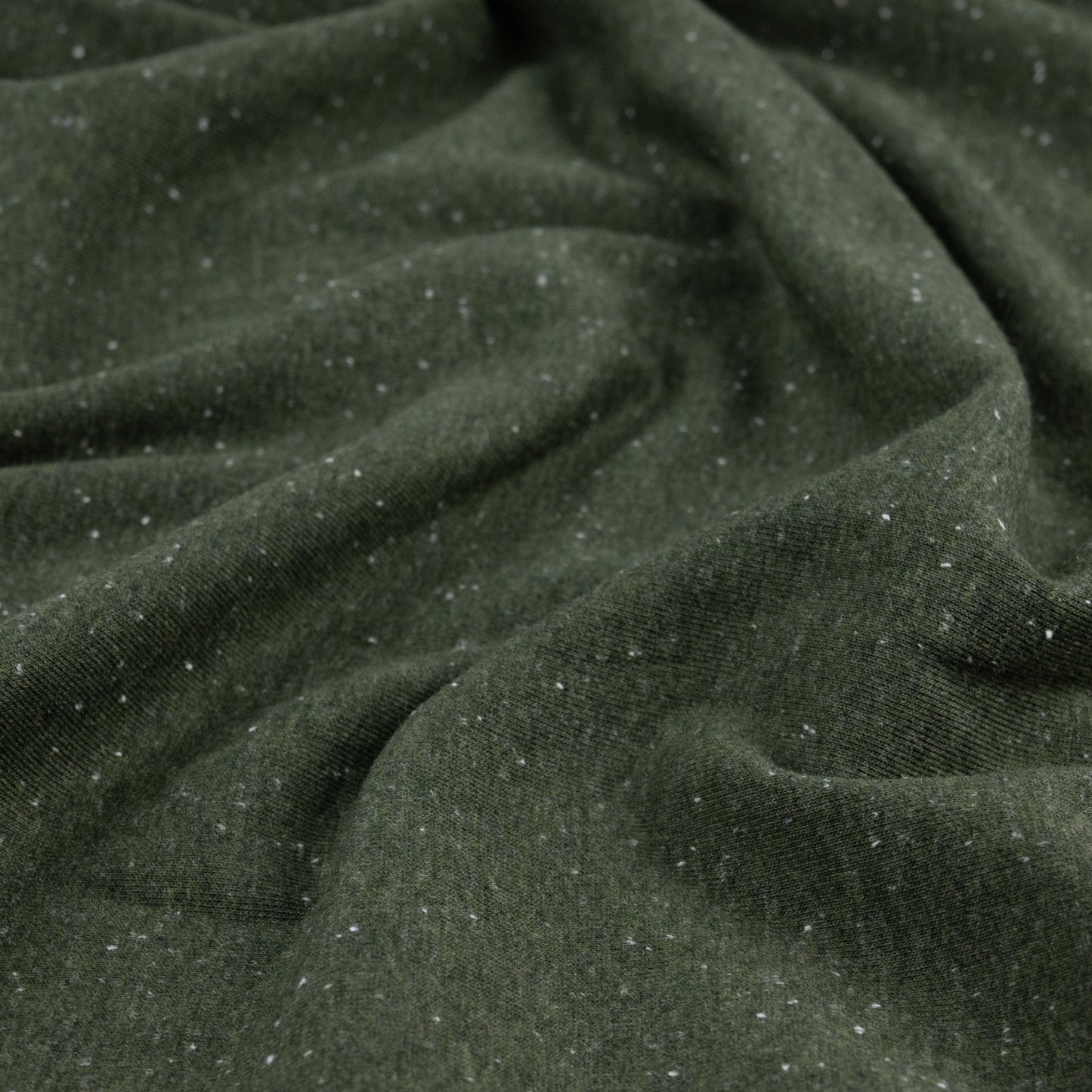 Jersey Konfetti Sprenkel - waldgrün - elli&else