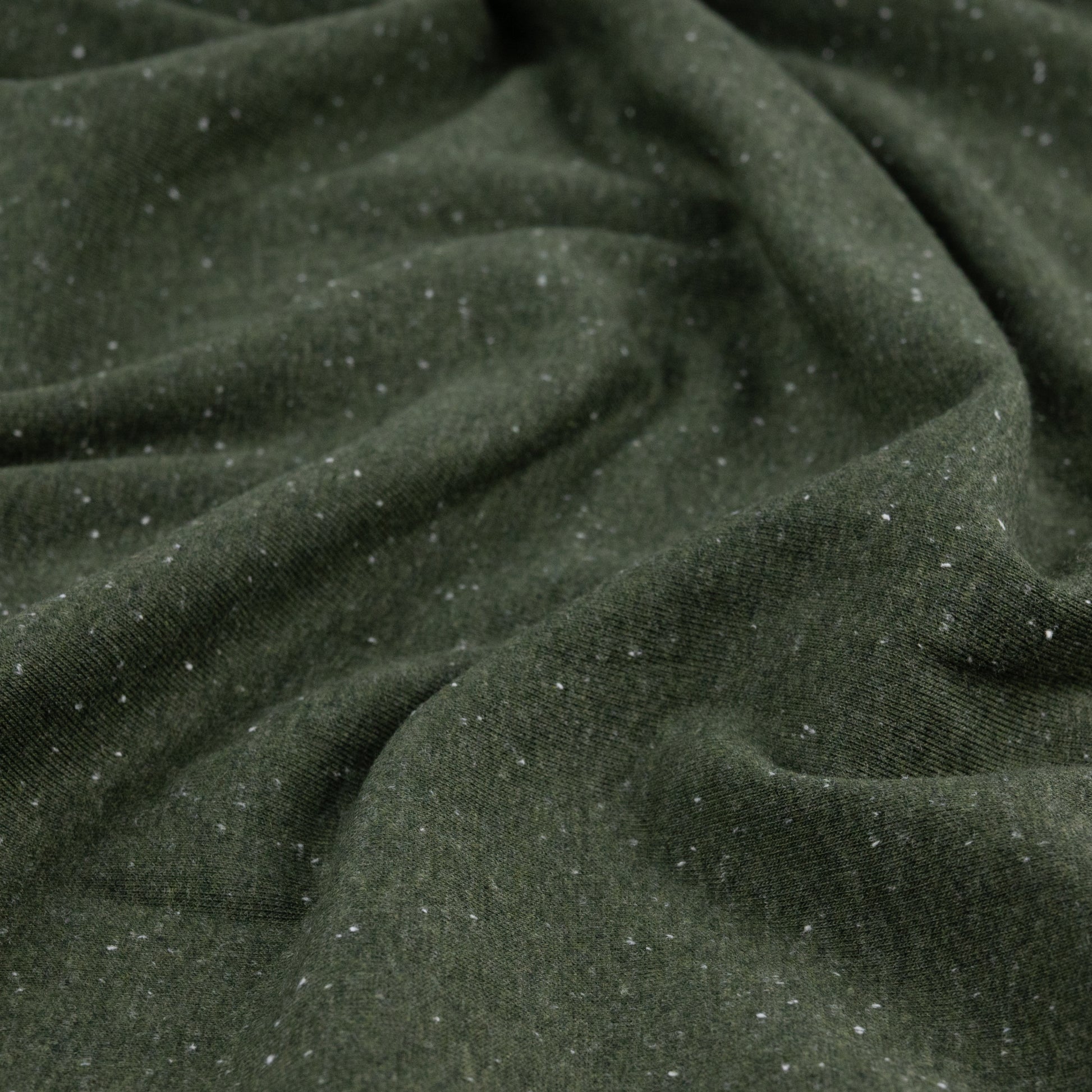 Jersey Konfetti Sprenkel - waldgrün - elli&else