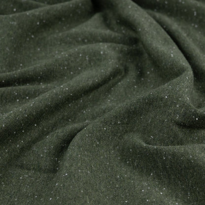Jersey Konfetti Sprenkel - waldgrün - elli&else