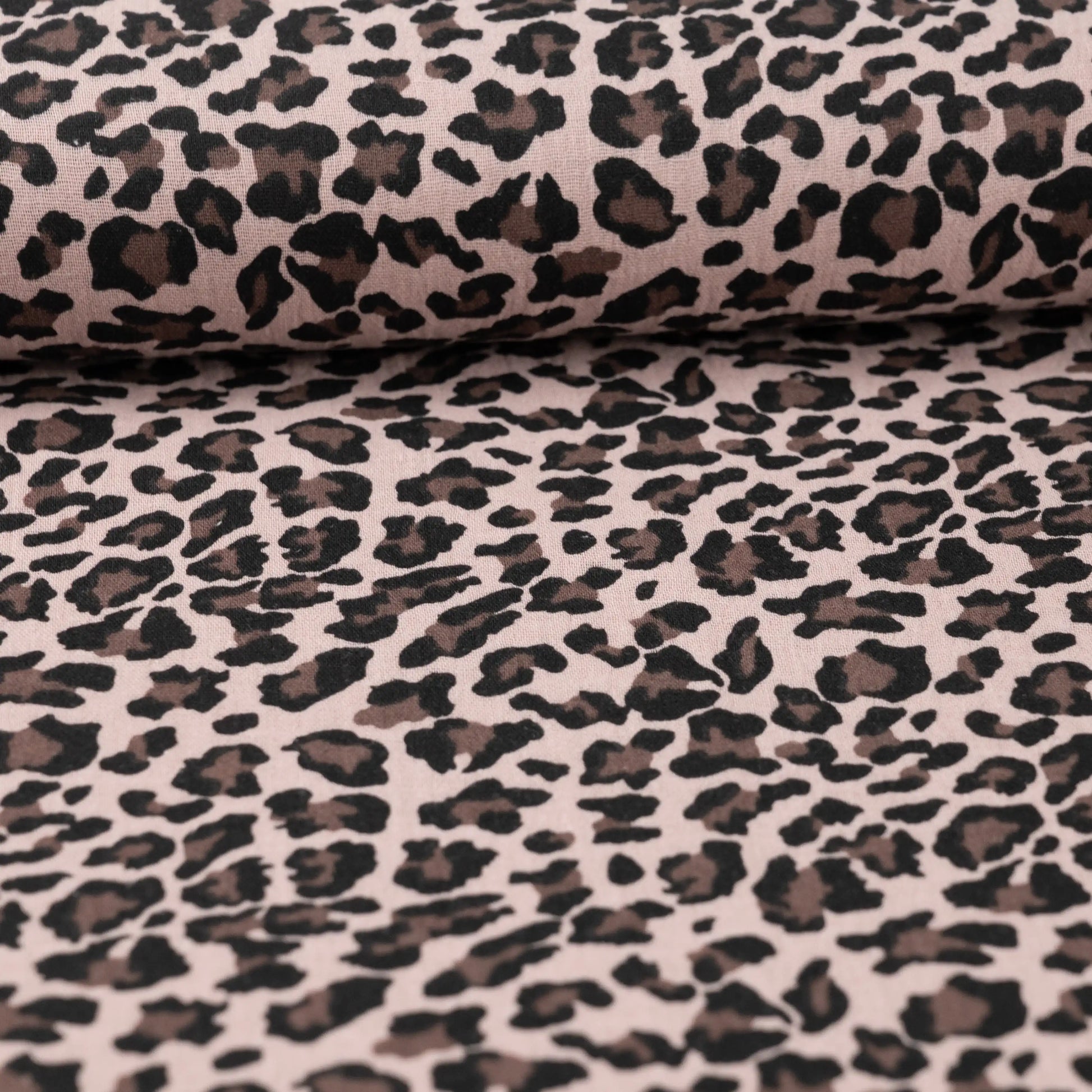 Musselin Leo Print light rose - elli&else