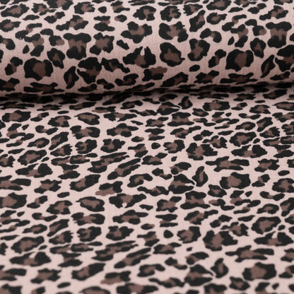 Musselin Leo Print light rose - elli&else