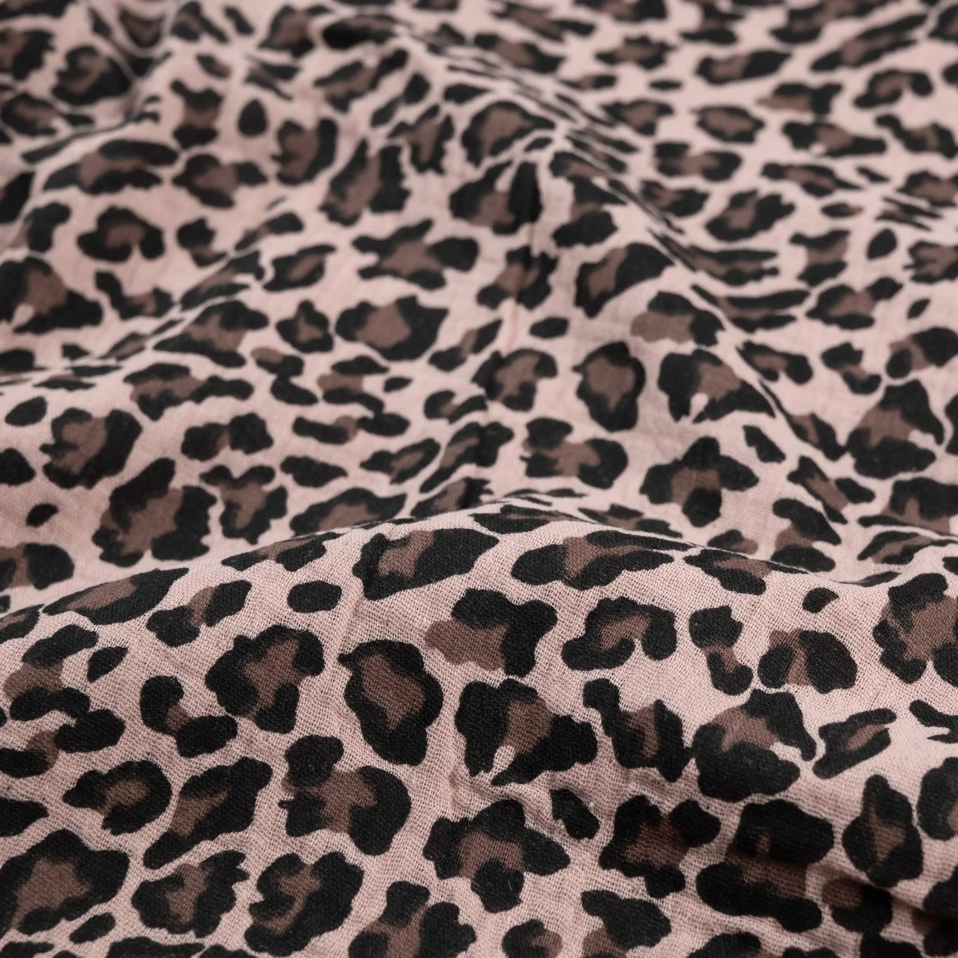 Musselin Leo Print light rose - elli&else