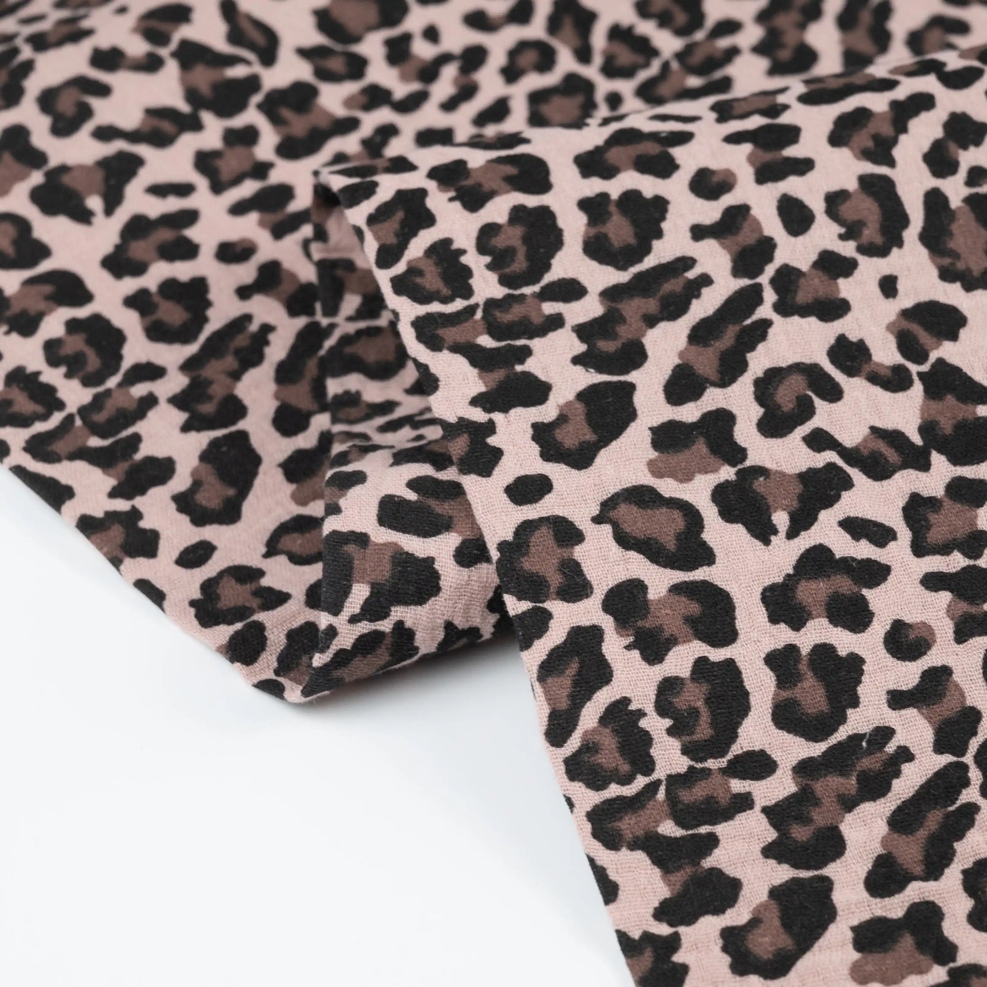 Musselin Leo Print light rose - elli&else