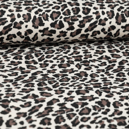 Musselin Leo Print natur - elli&else