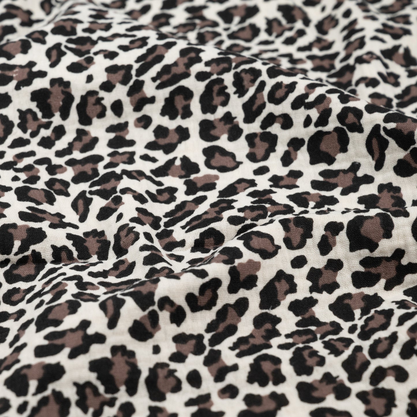 Musselin Leo Print natur - elli&else