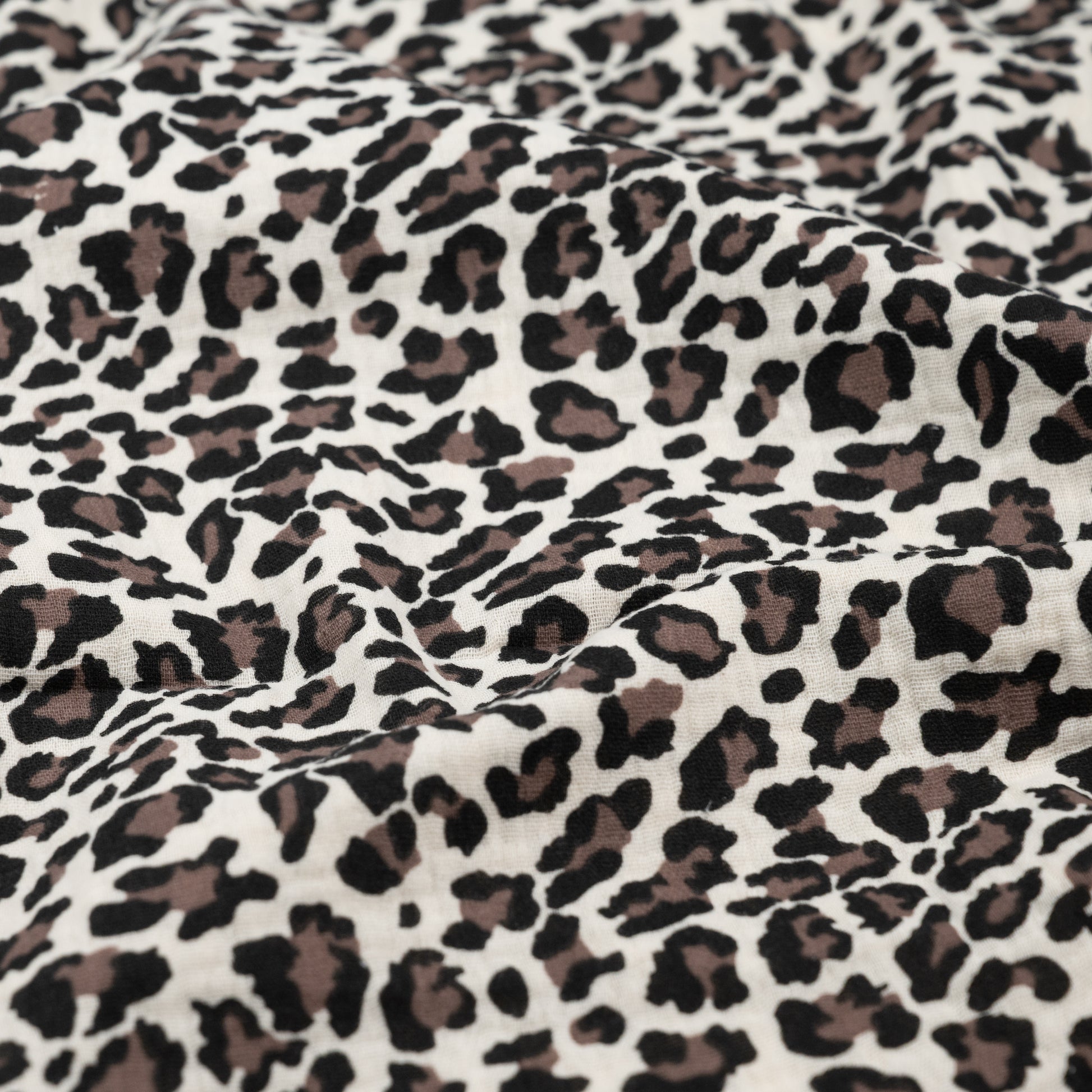 Musselin Leo Print natur - elli&else