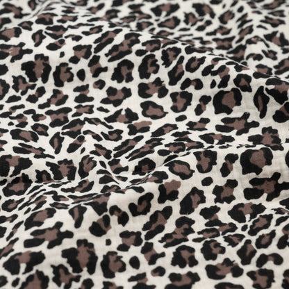 Musselin Leo Print natur - elli&else