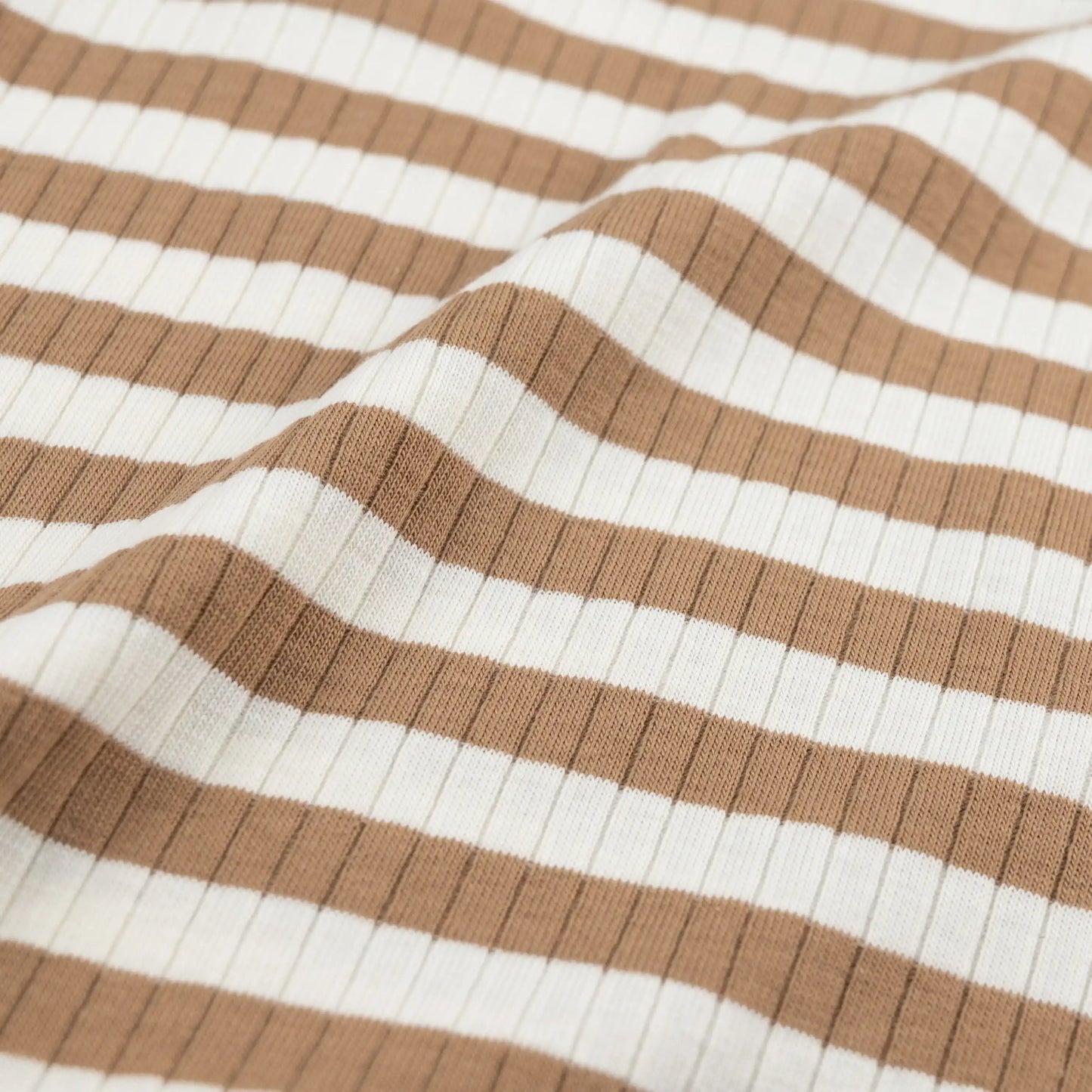 Rib Jersey Streifen zimt - elli&else
