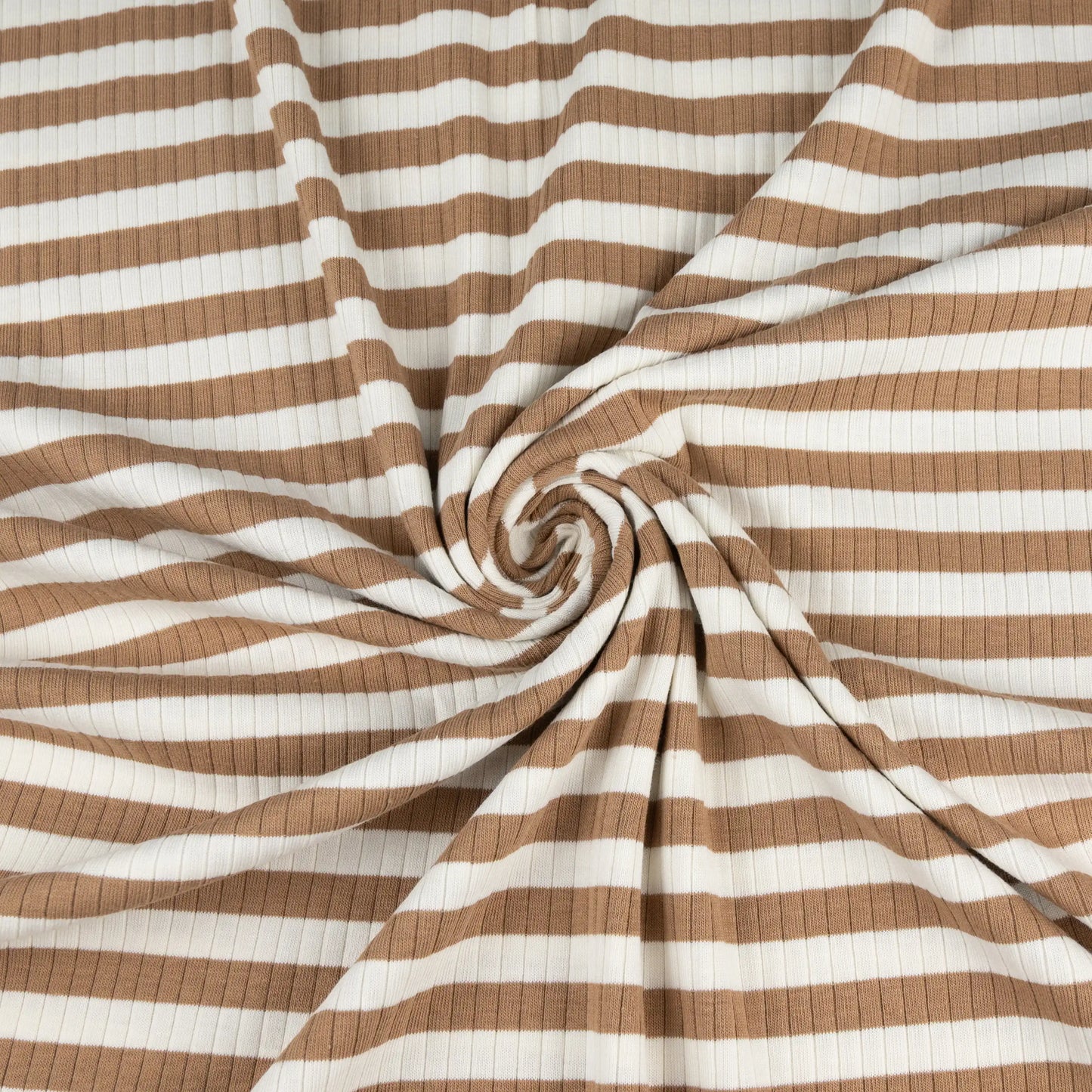 Rib Jersey Streifen zimt - elli&else