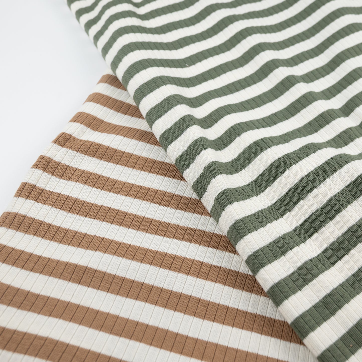 Rib Jersey Streifen zimt - elli&else