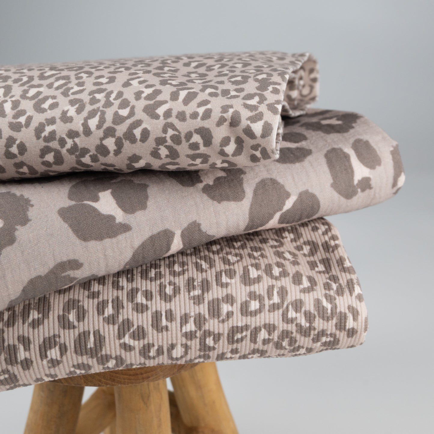 Rib Jersey Leo greige