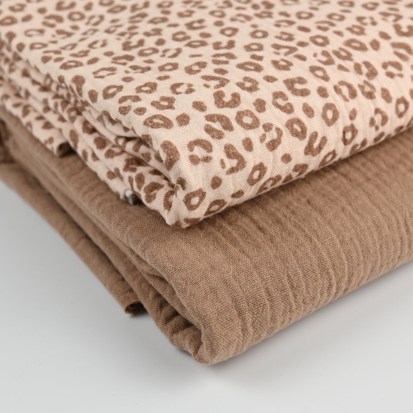 Musselin Leo beige