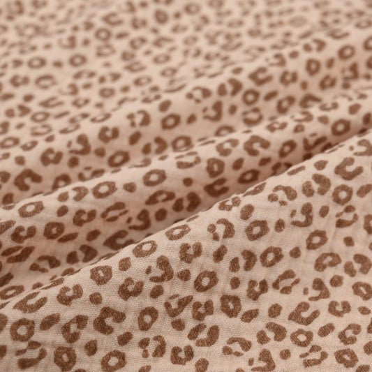 Musselin Leo beige