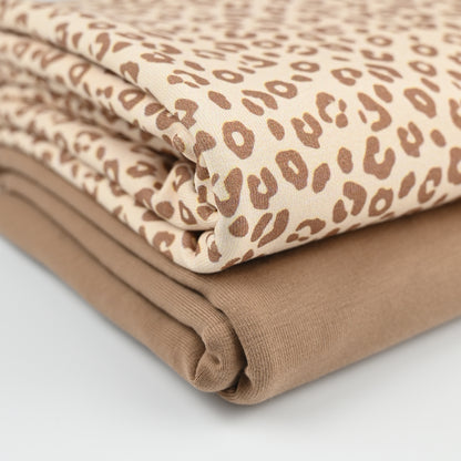 Jersey Leo/Leopard Print beige