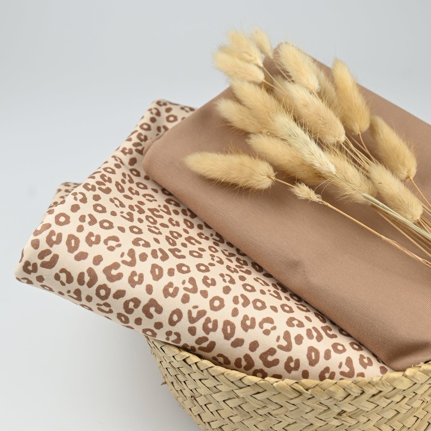 Jersey Leo/Leopard Print beige