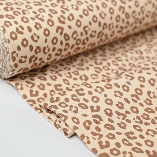 Jersey Leo/Leopard Print beige