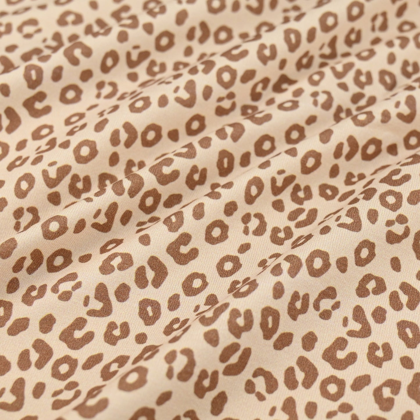 Jersey Leo/Leopard Print beige