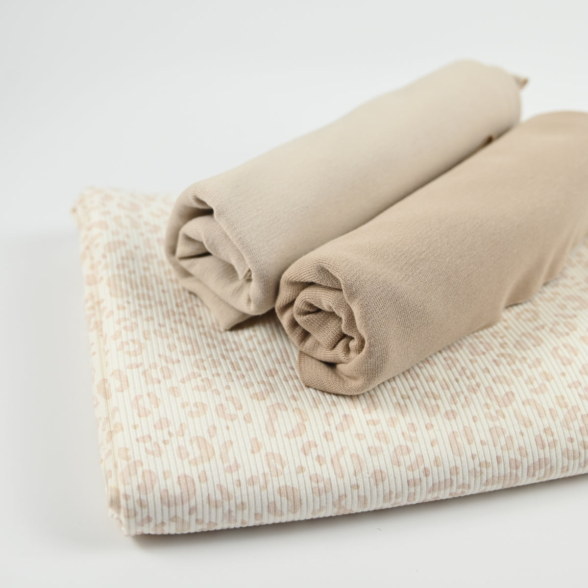 Rib Jersey Leo hellbeige