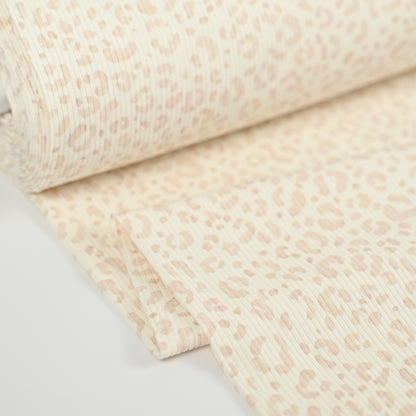 Rib Jersey Leo hellbeige