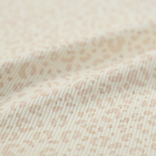 Rib Jersey Leo hellbeige