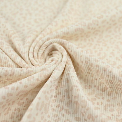 Rib Jersey Leo hellbeige
