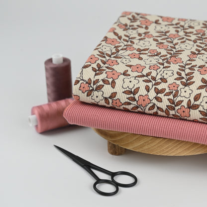 Bio Rib Jersey Blumenranken - elli&else