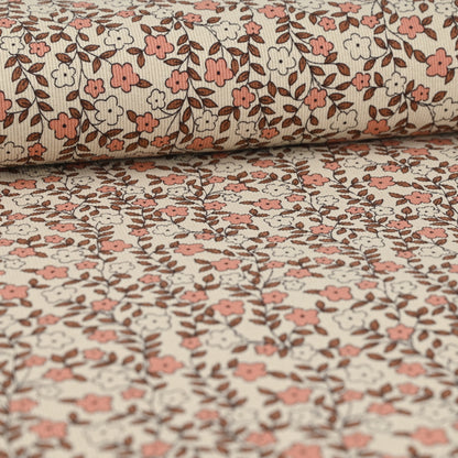 Bio Rib Jersey Blumenranken - elli&else