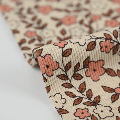 Bio Rib Jersey Blumenranken - elli&else