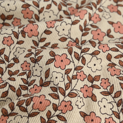 Bio Rib Jersey Blumenranken - elli&else