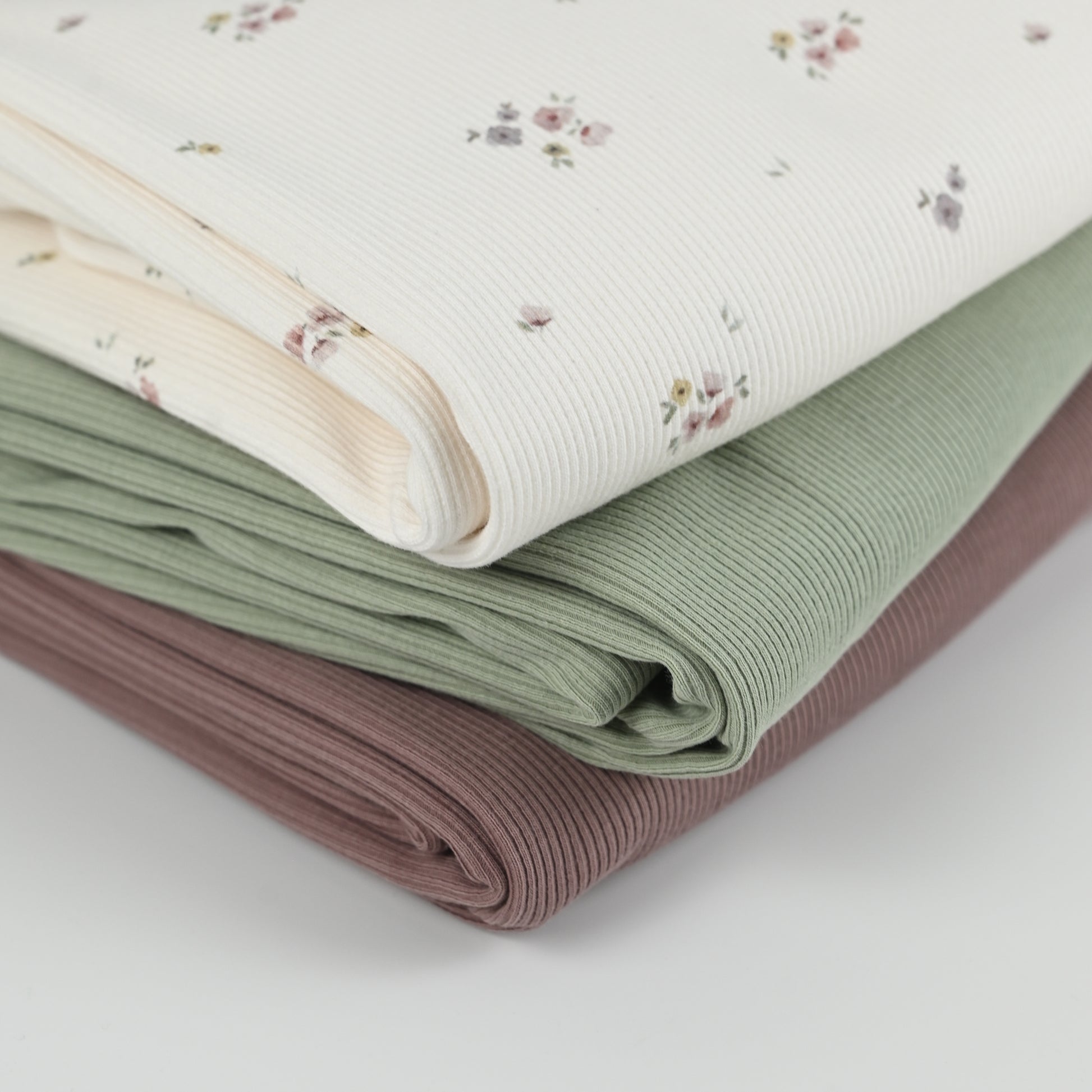 Rib Jersey Fine Fleurs - elli&else