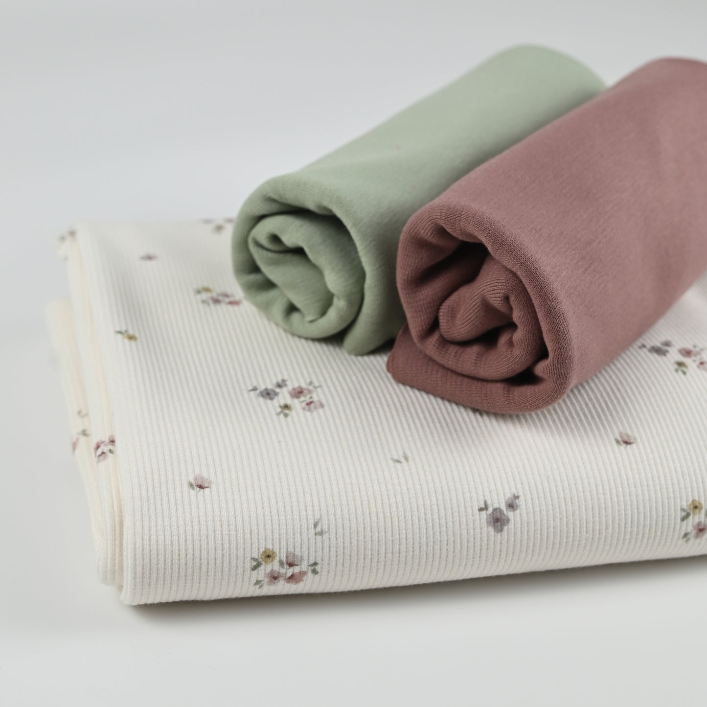 Rib Jersey Fine Fleurs - elli&else