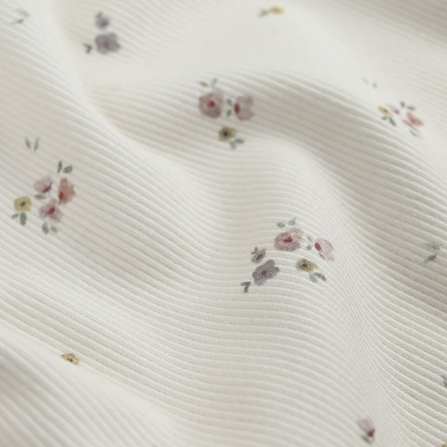 Rib Jersey Fine Fleurs - elli&else