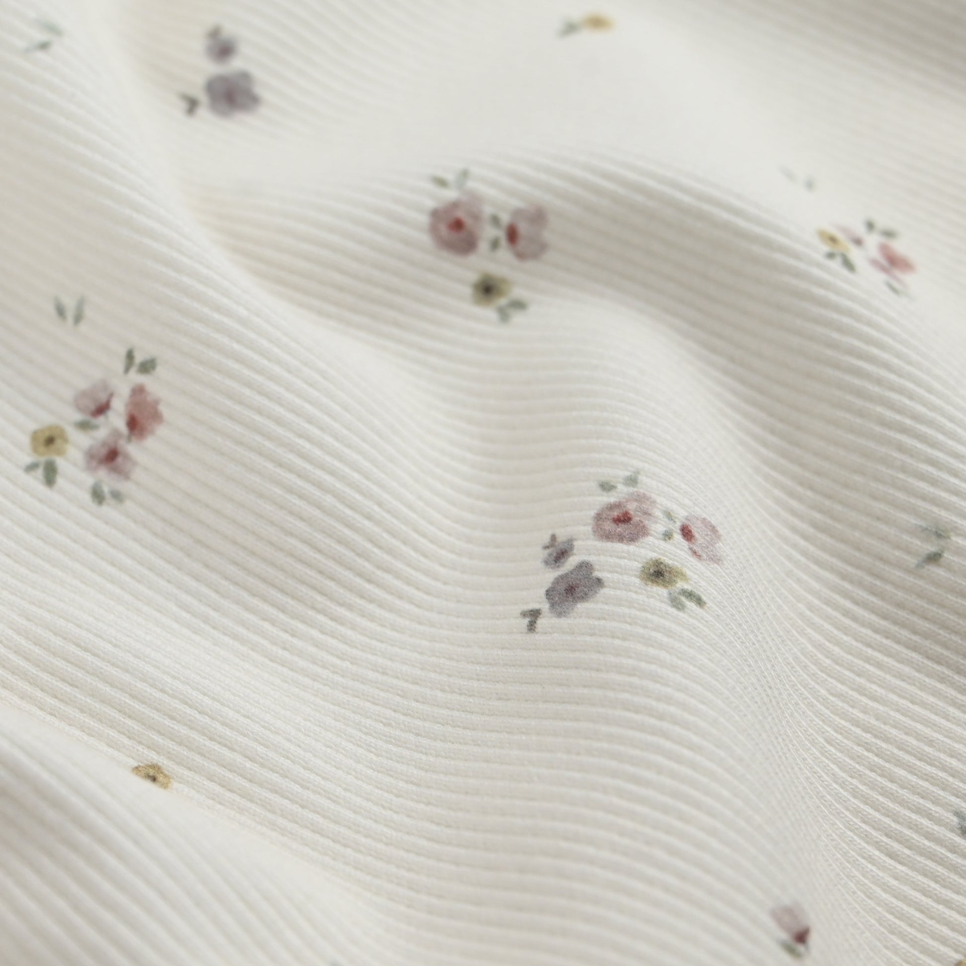 Rib Jersey Fine Fleurs - elli&else