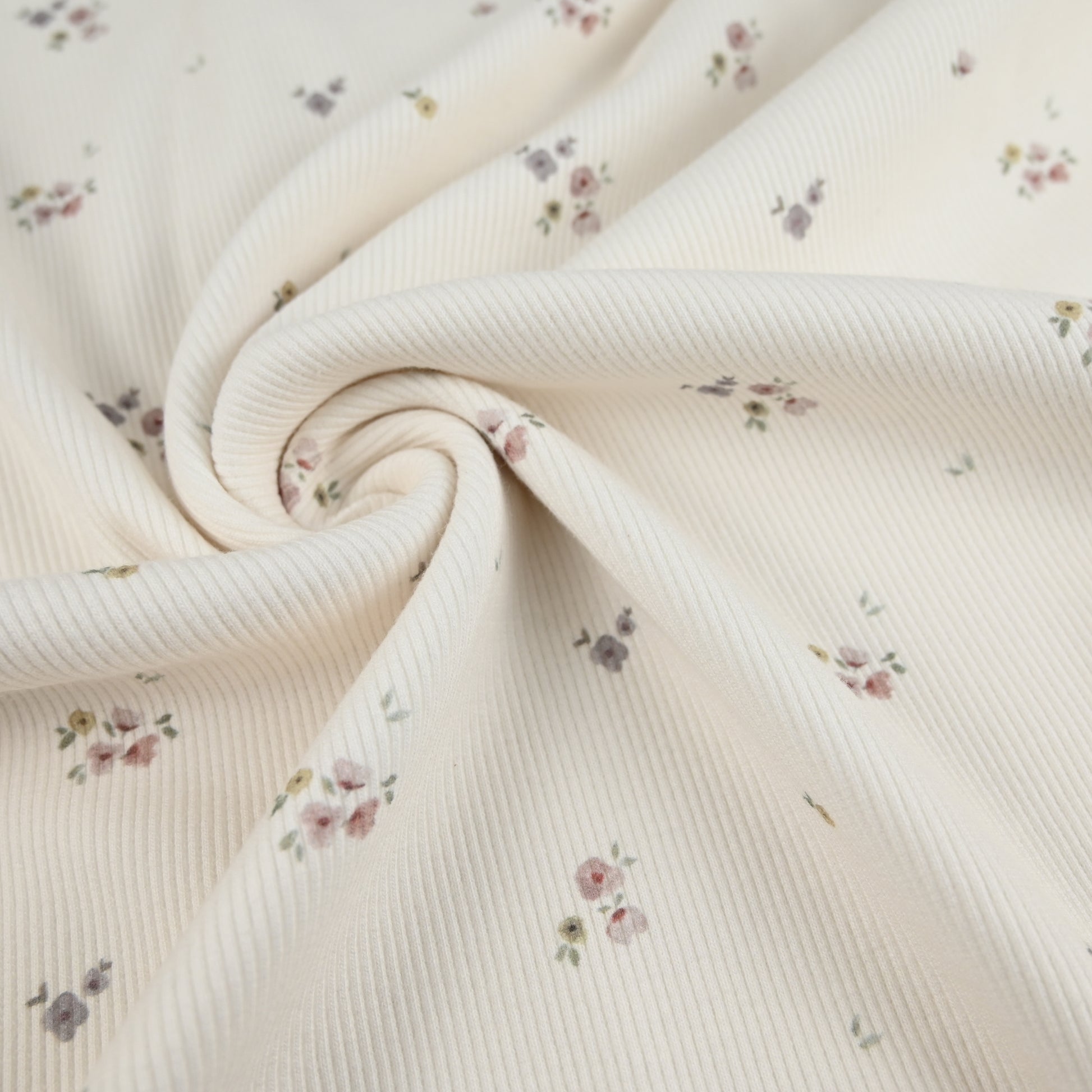 Rib Jersey Fine Fleurs - elli&else