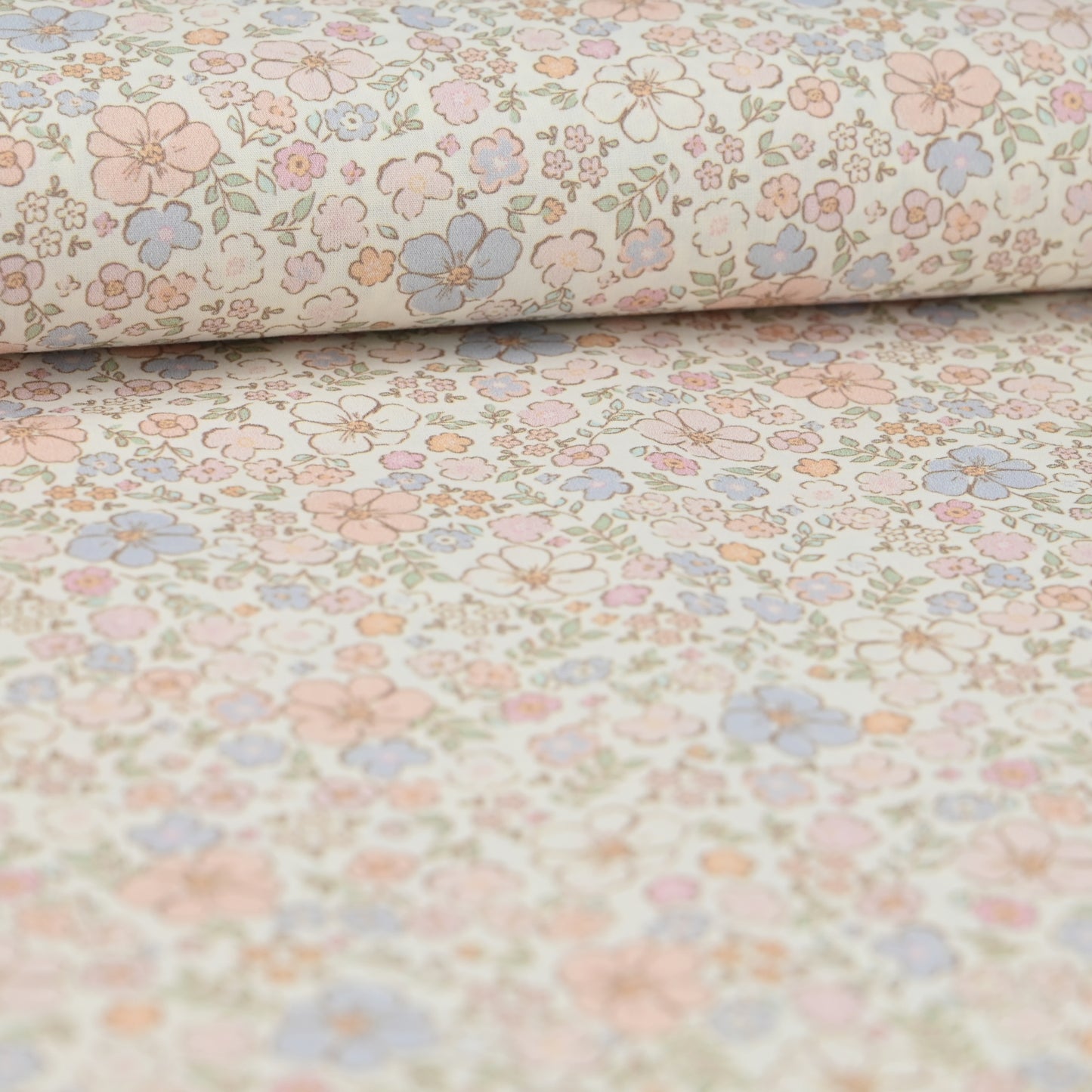 Popeline Blumen pastell - elli&else